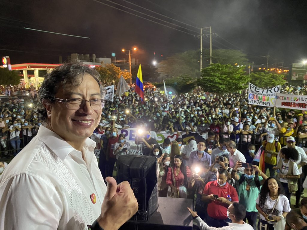 Gustavo Petro se enteró de la personería jurídica otorgada por la Corte a su partido Colombia Humana en Valledupar