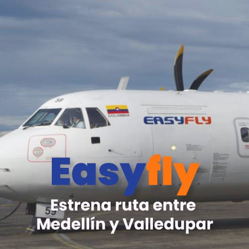 El Clúster de Turismo liderado por la Cámara de Comercio de Valledupar solicitó retorno de vuelos de EasyFly a Valledupar