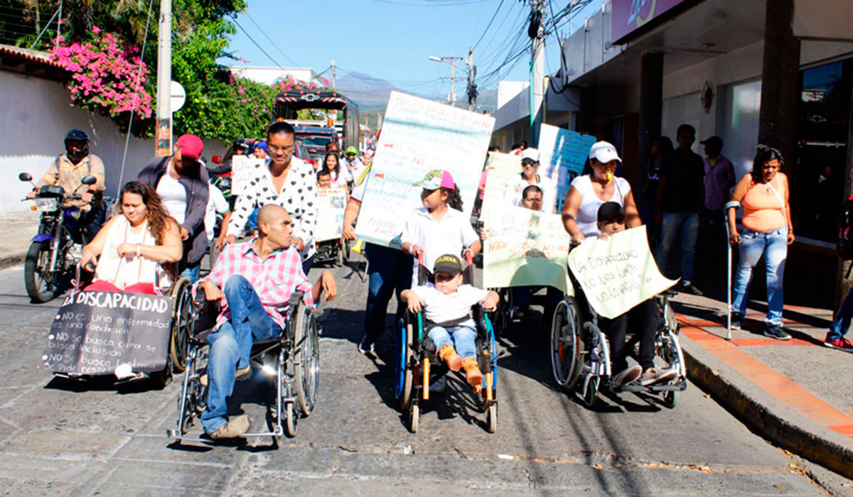 Población con discapacidad protestará en Valledupar