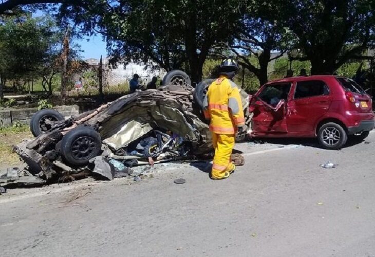 Cinco personas fallecieron en accidente de tránsito en La Guajira