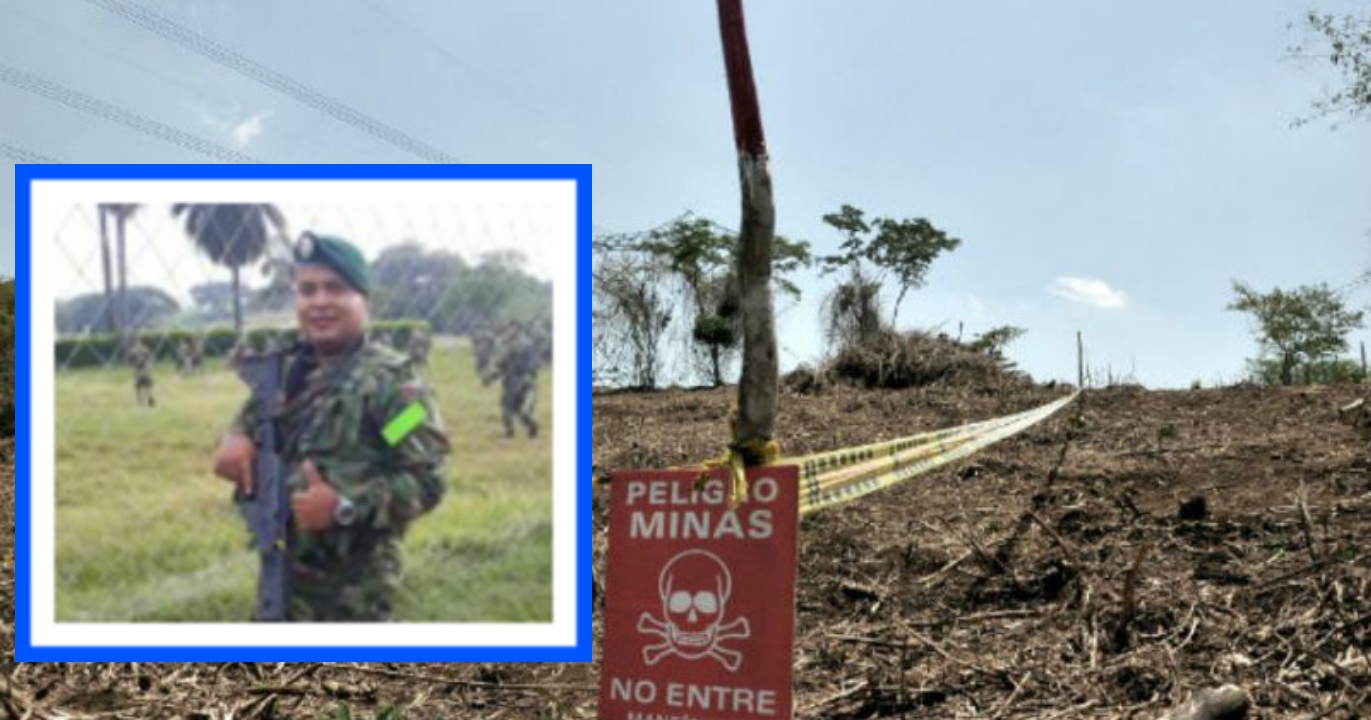 Soldado cesarense cayó en campo minado en Cauca
