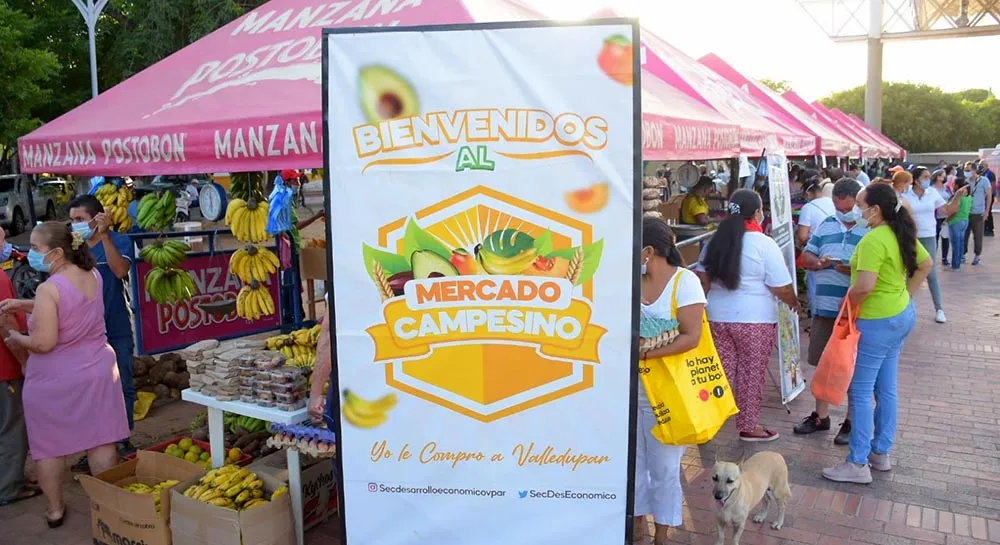 Vuelve el Mercado Campesino y la feria gastronómica ‘Valledupar en Boca de Todos’