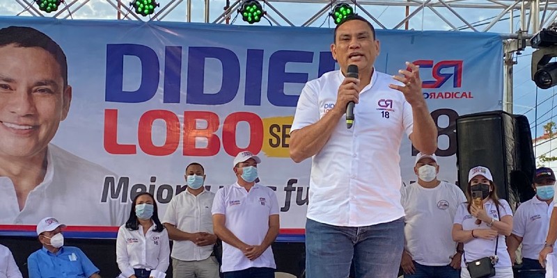 Didier Lobo inauguró las campañas políticas en Cesar