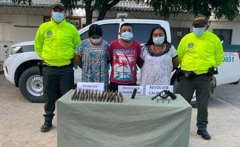 Tres capturados en la Alta Guajira, municipio de Uribia, se dedicaban al hurto a turistas