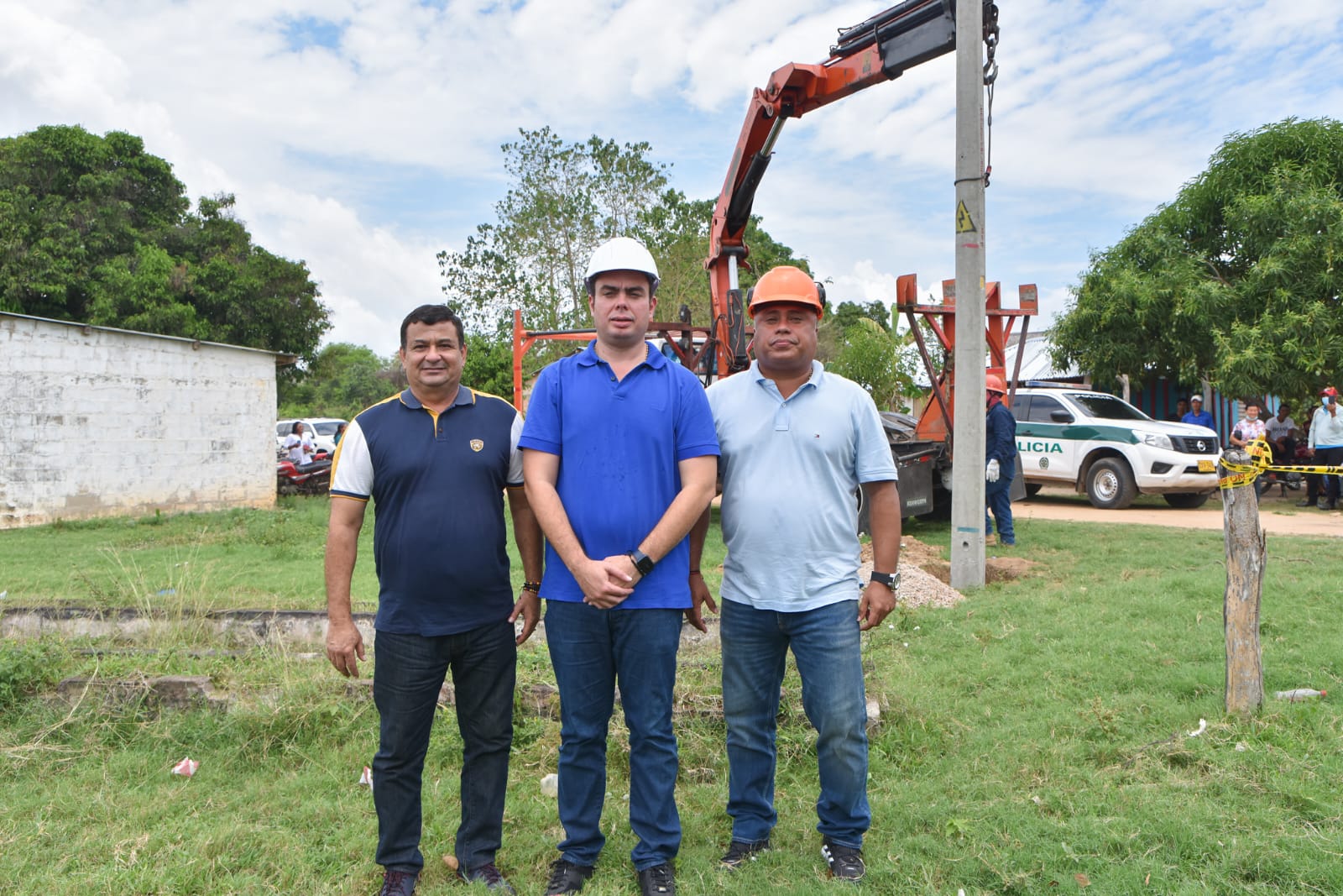 En seis veredas de Chimichagua se acabará la «época del mechón» gracias a proyecto de electrificación rural