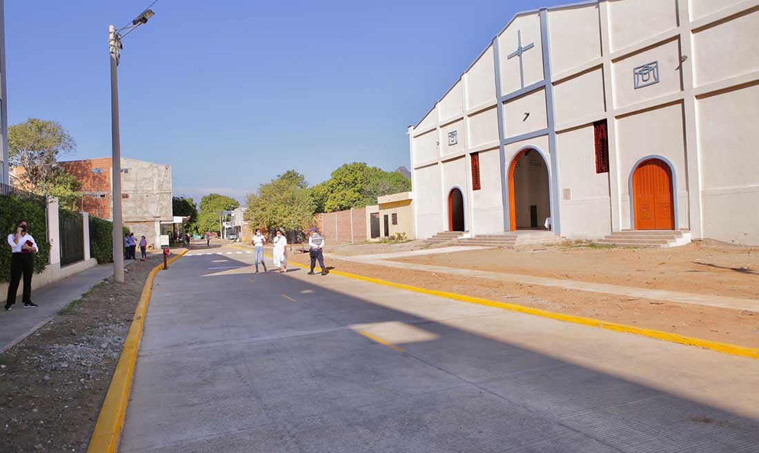 Con obras de pavimentación sigue llegando el progreso a diferentes barrios de Valledupar