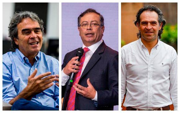 Petro, Fico y Fajardo, ganadores en las consultas presidenciales