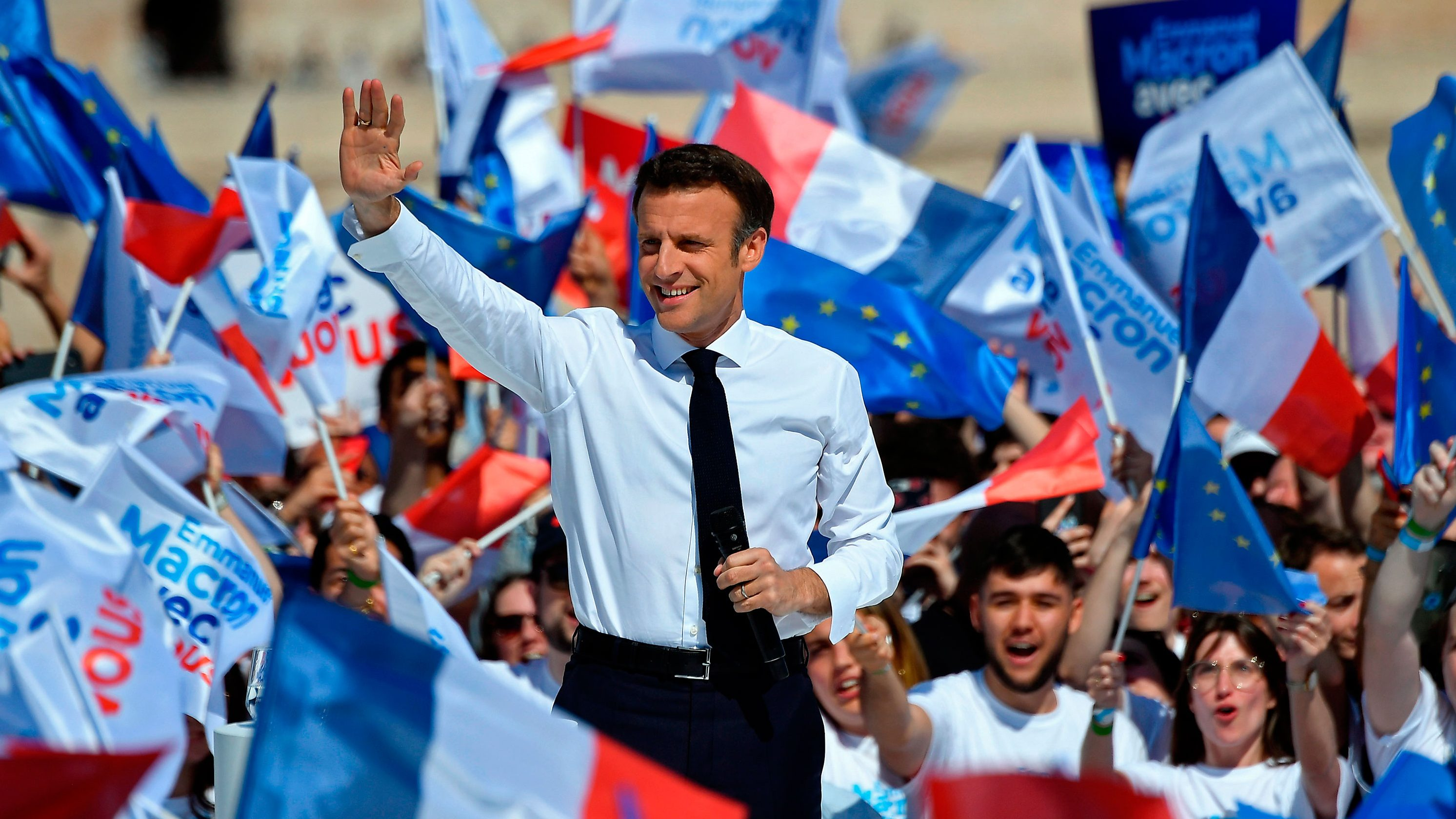 Con el 58,55% de los votos Emmanuel Macron se convierte en el presidente de Francia reelegido en 20 años