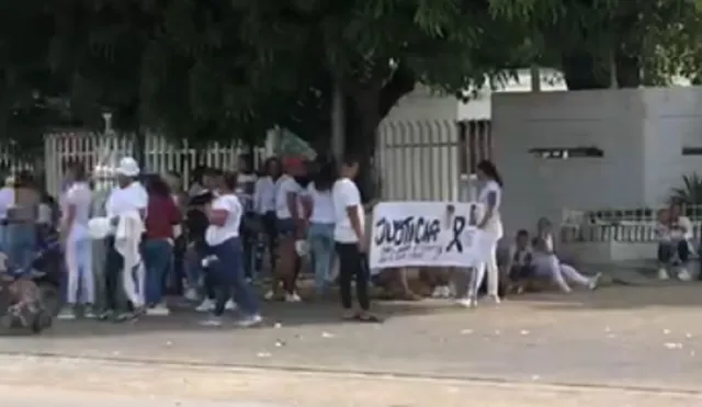 Protestan contra la policía por muerte de presunto ladrón en Valledupar