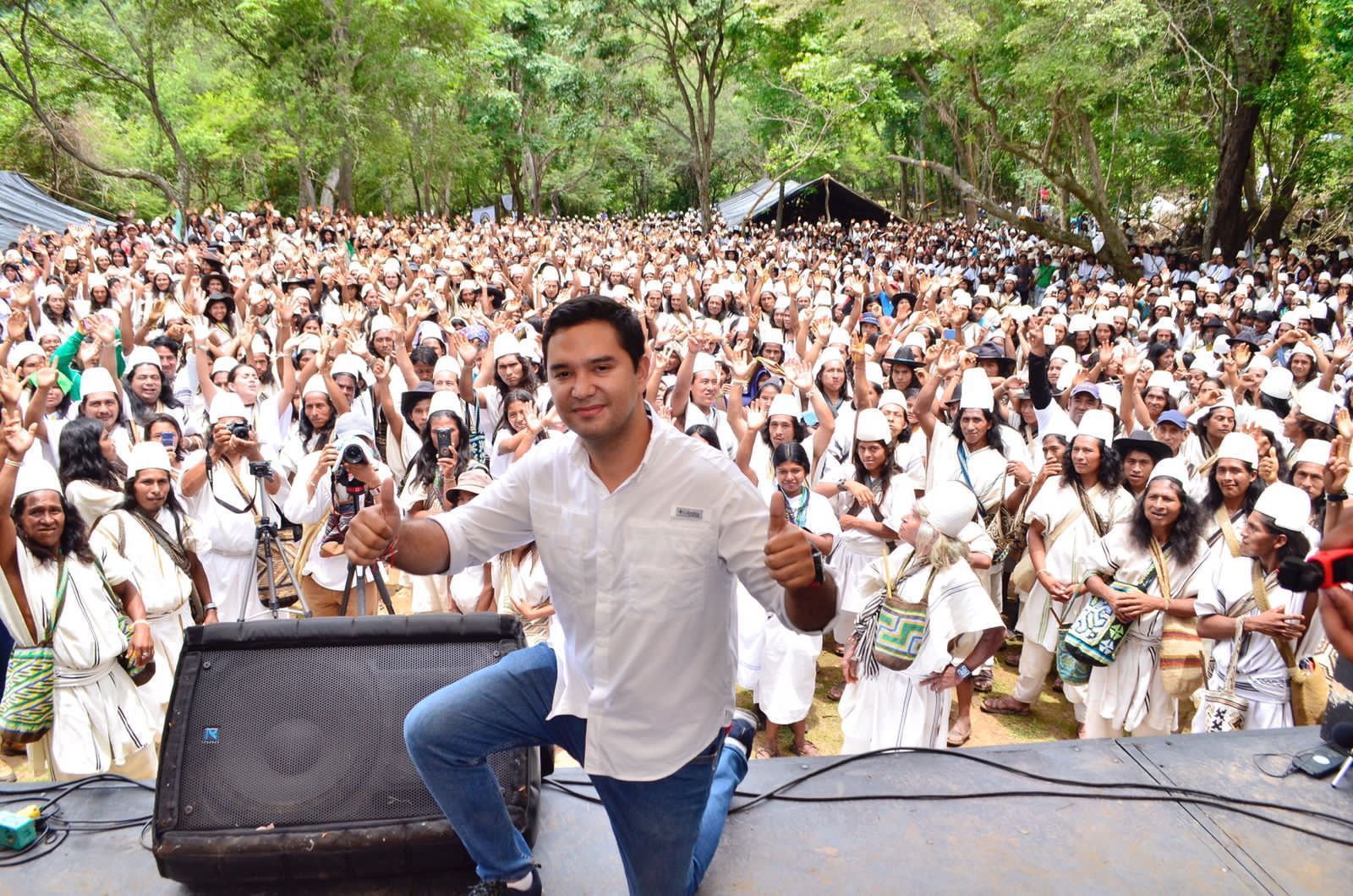 “Vine a refrendar mi compromiso con ustedes”: Alcalde Mello Castro ante Asamblea General del pueblo Arhuaco