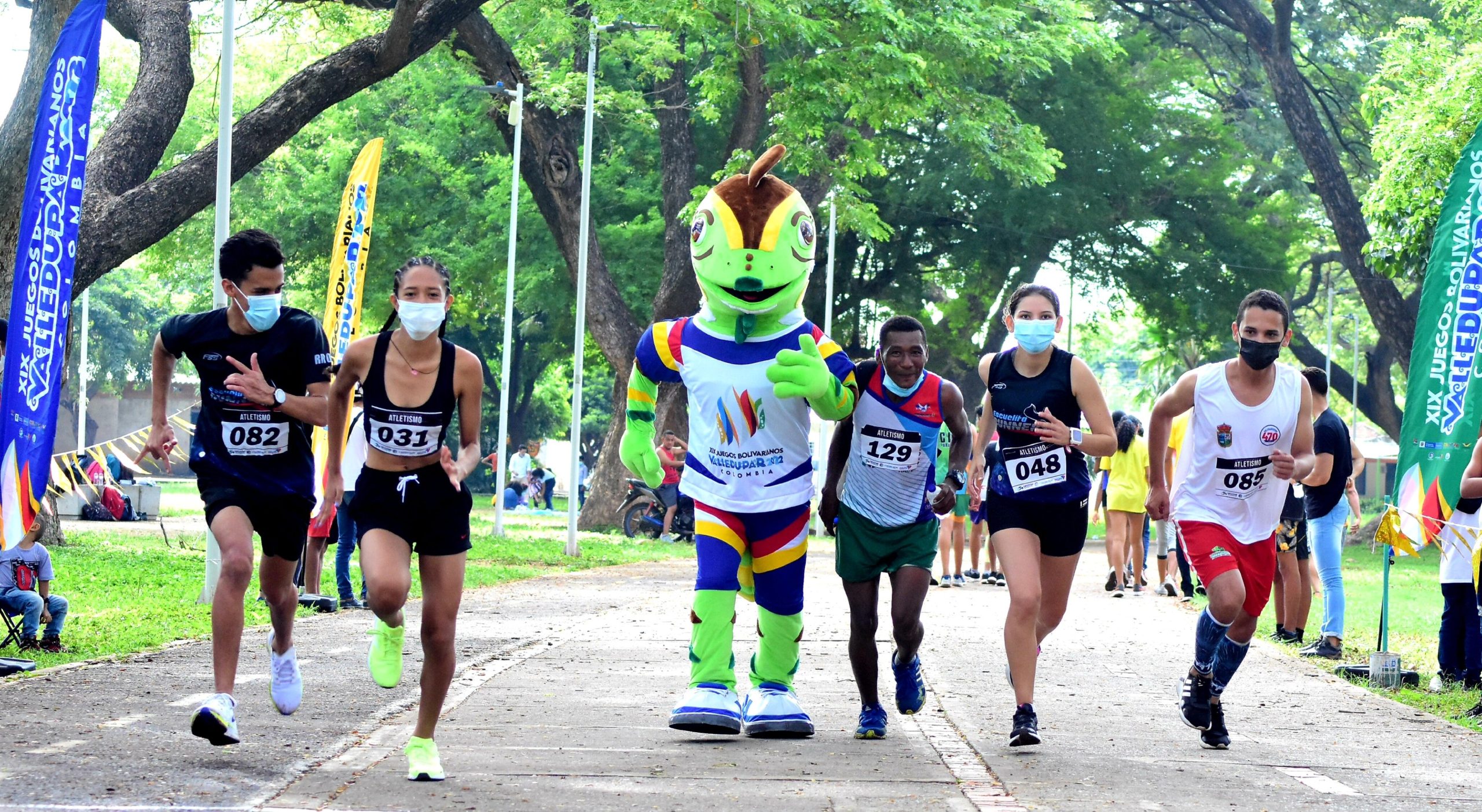 Cierres viales por media maratón de Atletismo en Juegos Bolivarianos Valledupar