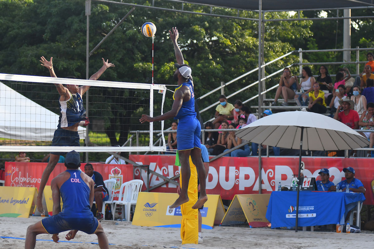 El parque de la Leyenda Vallenata, recibe a los mejores del Voleibol playa en los Juegos Bolivarianos Valledupar 2022