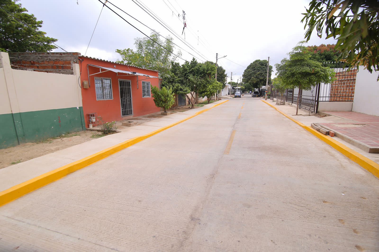Alcaldía de Valledupar entregó obras de pavimentación en el barrio 5 de Enero