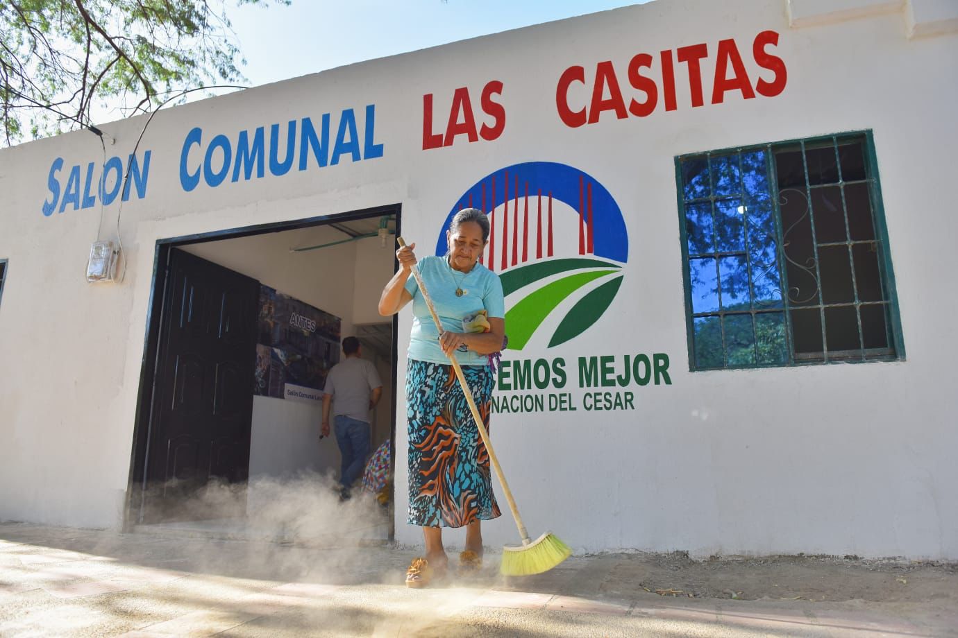 Gobierno del Cesar inauguró primeras obras ejecutadas por las juntas de acción comunal