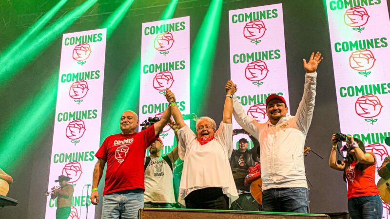Partido Comunes entra oficialmente a coalición del Pacto Histórico