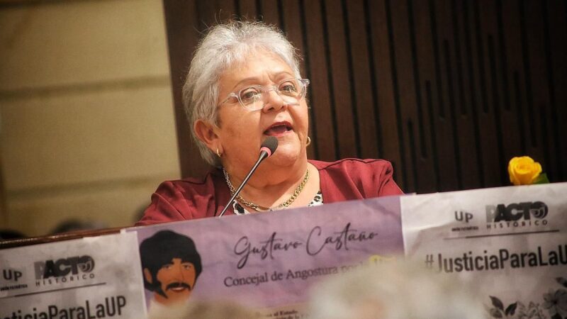 Congreso rindió homenaje a las víctimas de la UP, entre ellas a la senadora Imelda Daza Cotes