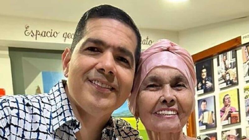 Murió Imelda Romero, madre de Peter Manjarrés