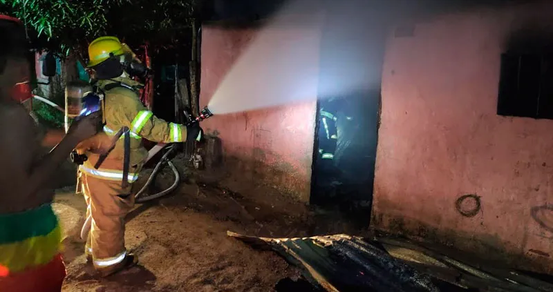 Falleció niña que se quemó al incendiarse su casa en el Cesar 