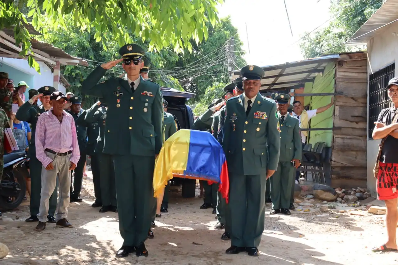 Emotivo homenaje a soldado vallenato asesinado por el ELN