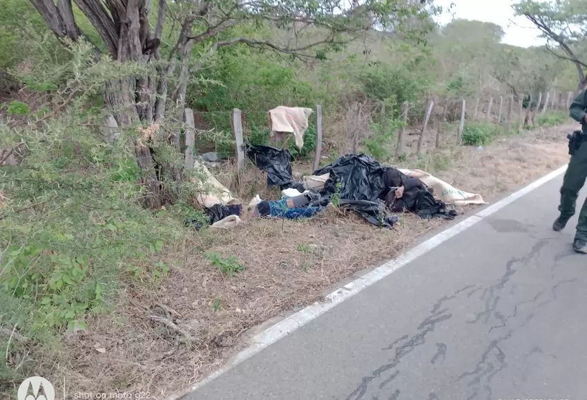 Masacre en La Guajira: hallan cuatro cuerpos sin vida en la vía de la Punta de los Remedios