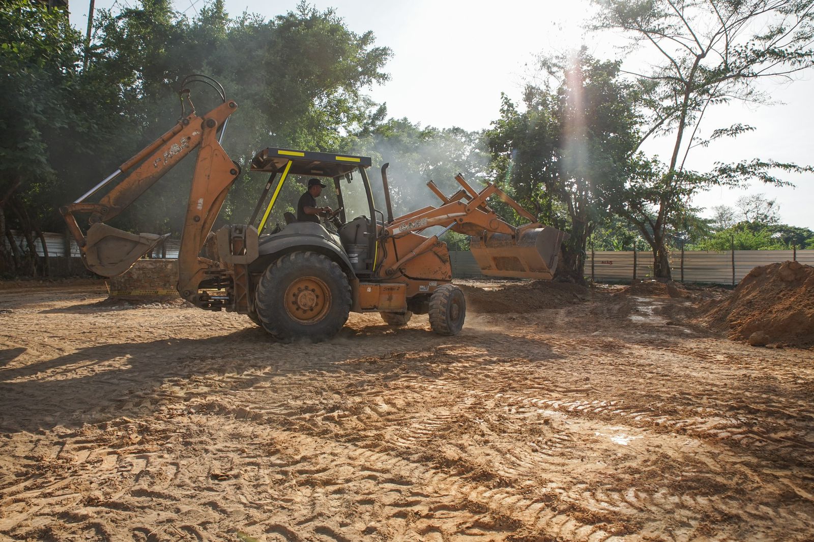 Gobierno del Cesar inició la pavimentación de 1.7 kilómetros urbanos en Tamalameque