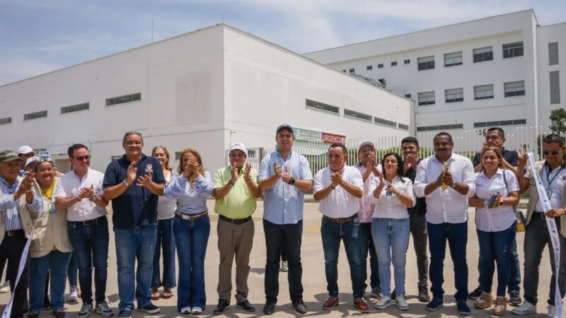 Inauguración de la vía de acceso y obras complementaria en hospital José David Padilla en el Cesar