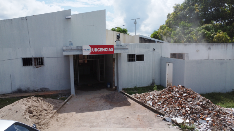 Gerente del Hospital Eduardo Arredondo Daza, inspeccionó obra de remodelación en sede Mariangola