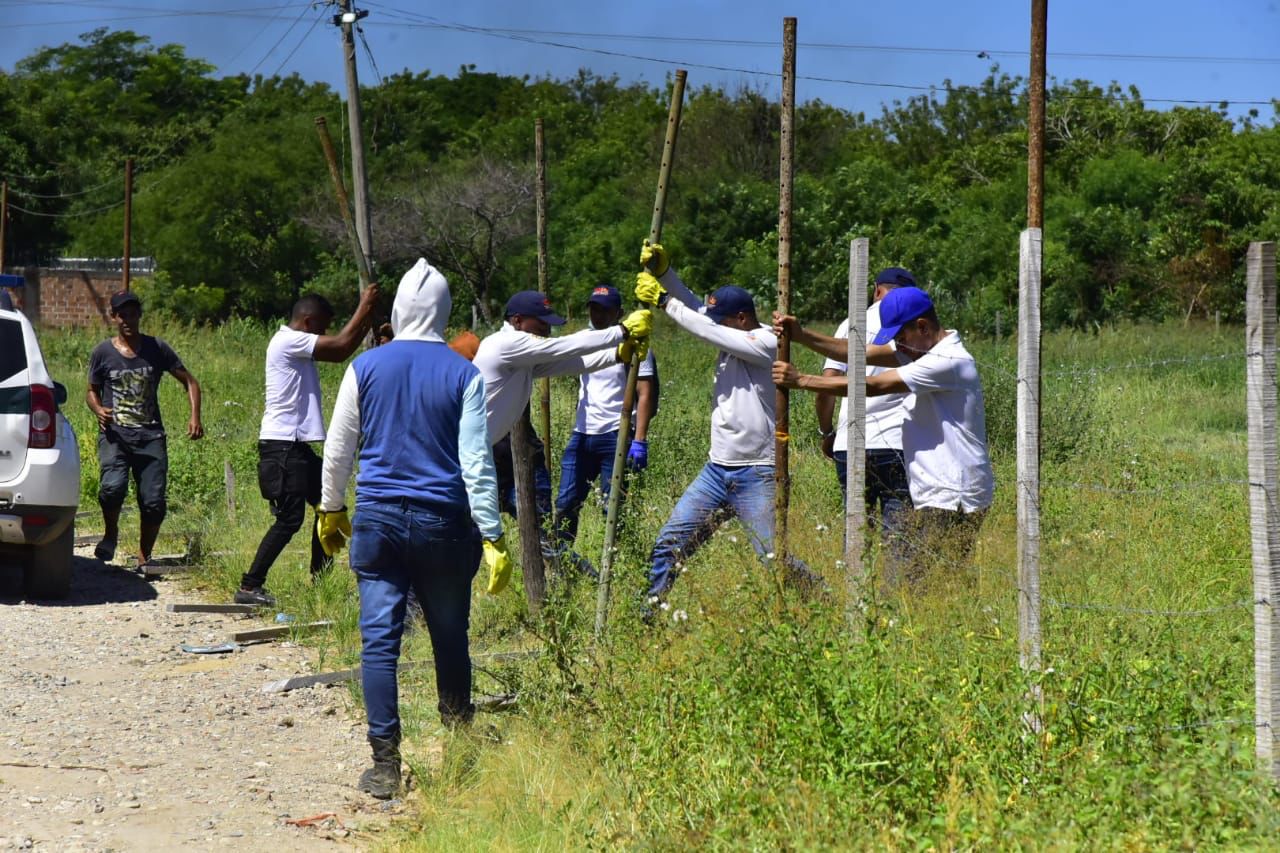 Secretaría de Gobierno Municipal recuperó área de cesión en la comuna 3 de Valledupar