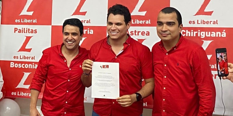 Los candidatos del Partido Liberal a las alcaldías del Cesar 2023
