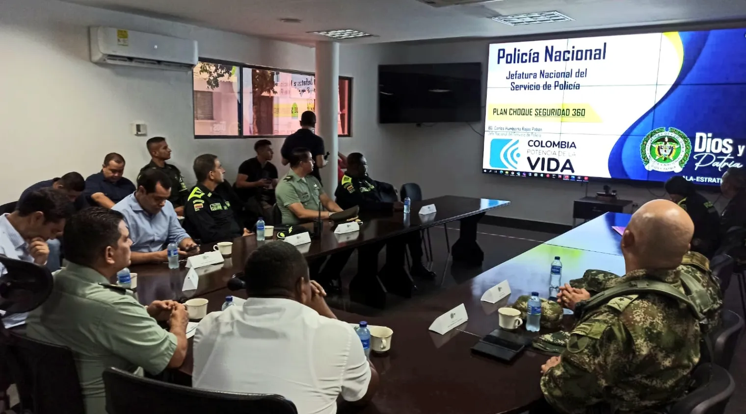 Lanzamiento del Plan choque 360 en Valledupar contra los delitos de mayor impacto 