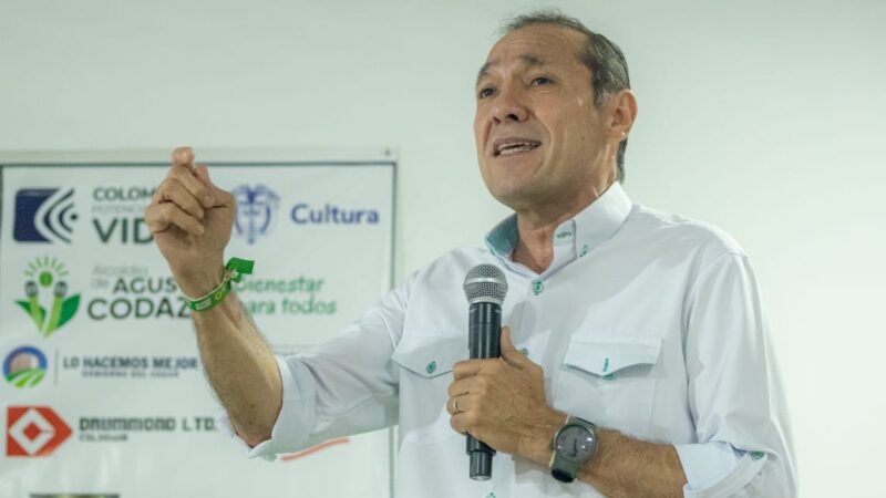 Declarar una emergencia social en el departamento propone el candidato a la gobernacion del Cesar Antonio Sanguino