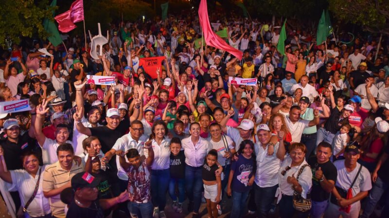 Elvia Milena Sanjuán aumenta agenda política por ‘El Cesar en Marcha’