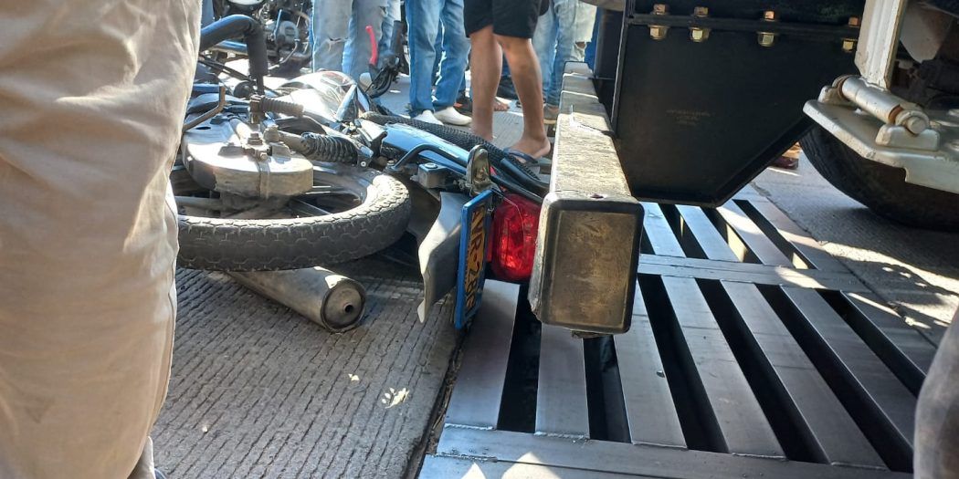Un motociclista murió en accidente en Valledupar