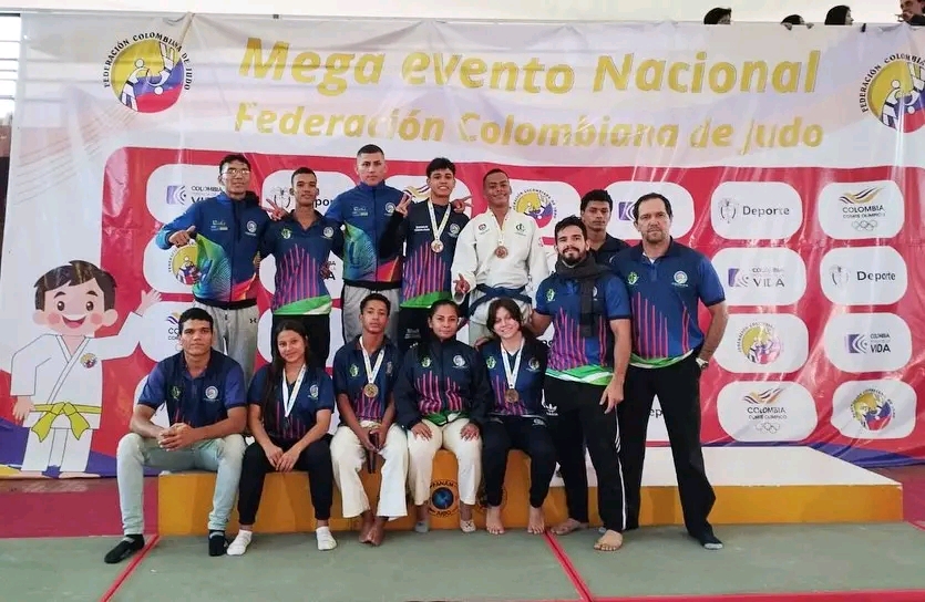 Judo del Cesar regresó cargado de medallas desde la ciudad de Bogotá