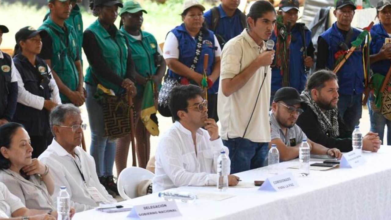 Presidente Gustavo Petro exige “máxima responsabilidad” a miembros del EMC de las antiguas Farc en la mesa de negociación de Tibú