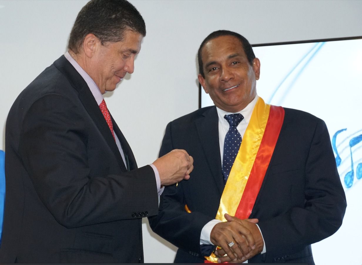 Concejo de Bogotá enaltece a SAYCO, con la entrega de La Orden Civil al Mérito a su presidente Rafael Manjarrez