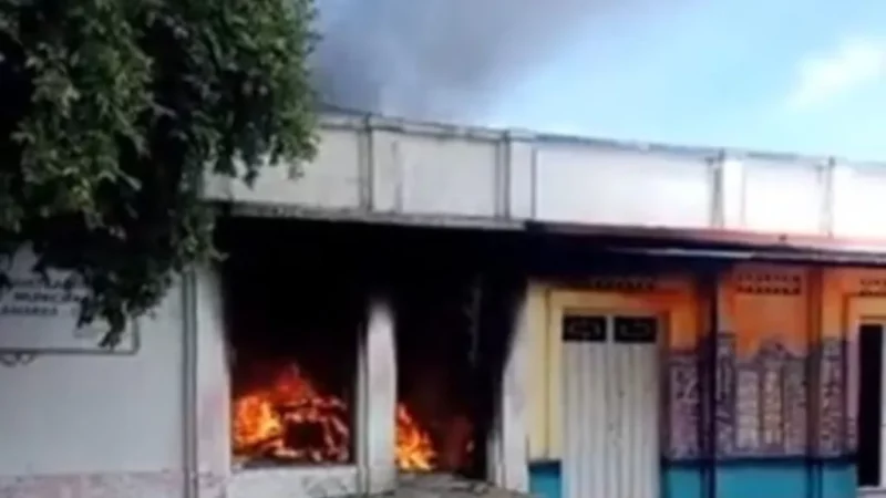 Capturados por incendio en Gamarra fueron trasladados a Aguachica