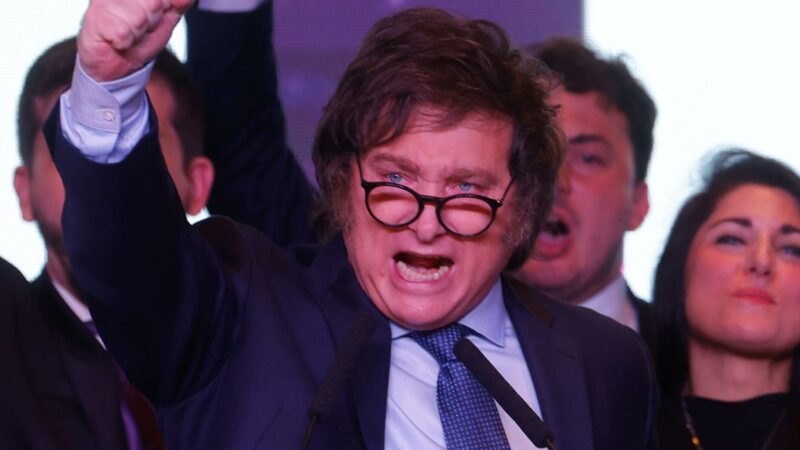 Javier Milei gana la presidencia en argentina con 56%