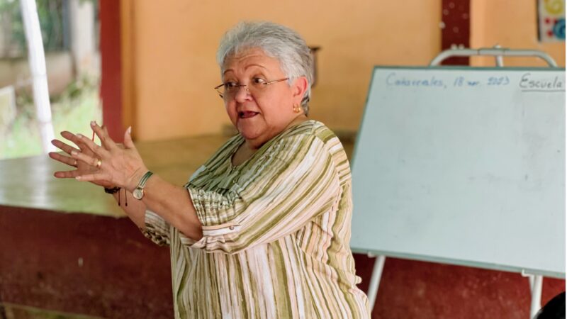 Senadora Imelda Daza llevó la Escuela Itineraria de Paz al Departamento de La Guajira 