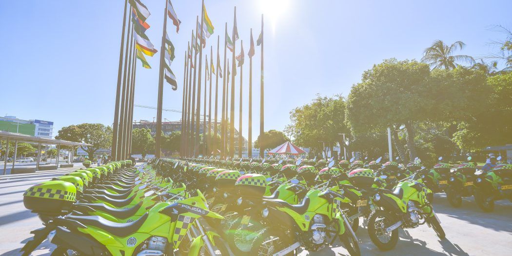 Gobierno del Cesar entregó 160 nuevas motos a la Policía