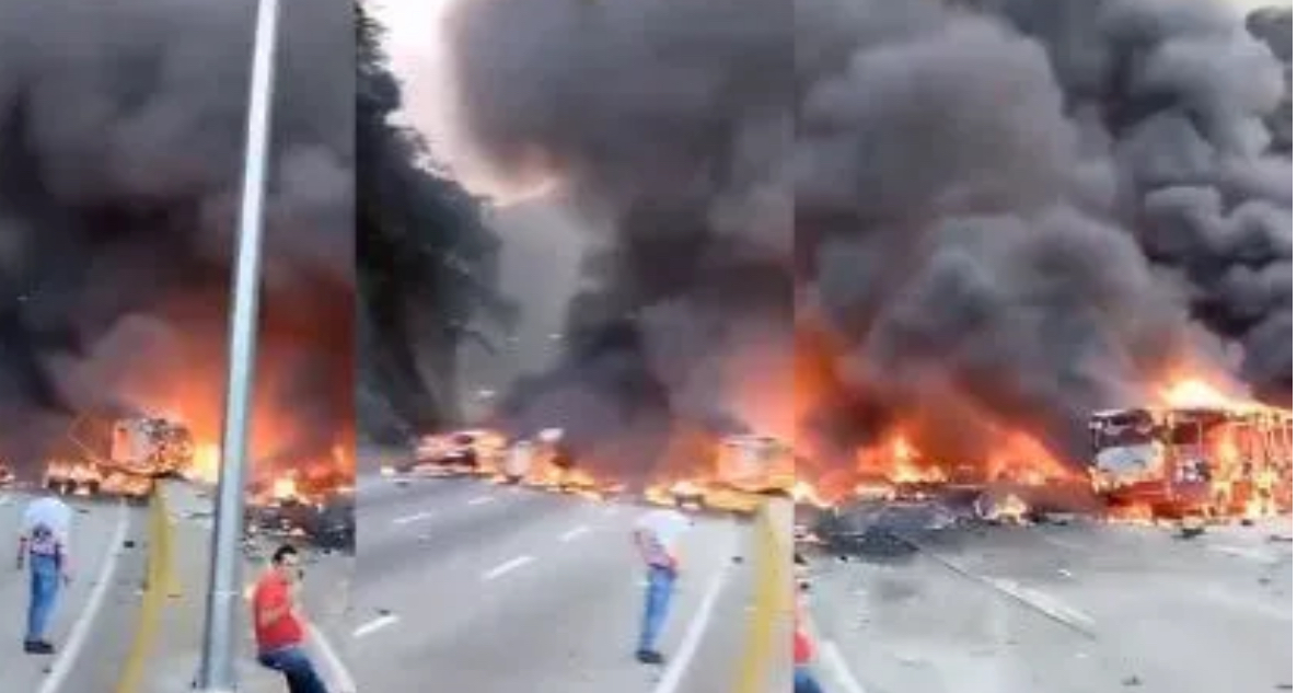 Catástrofe en Venezuela: al menos ocho muertos en grave accidente con camión cisterna