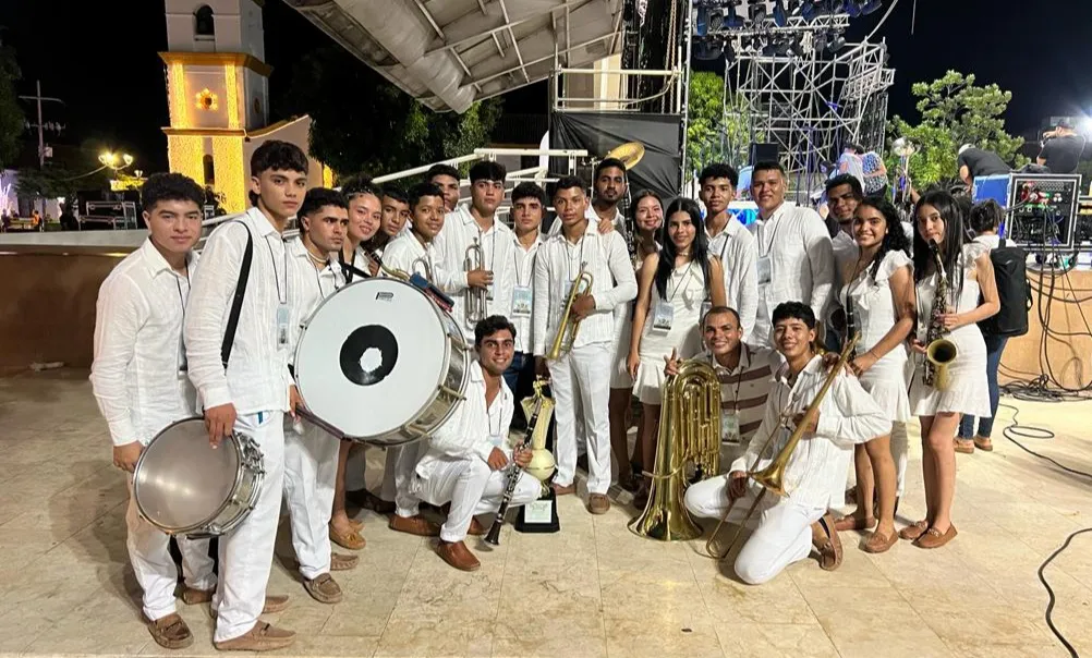 Ganadores del primer Festival Vallenato en Bandas Cecilia Monsalvo Riveira