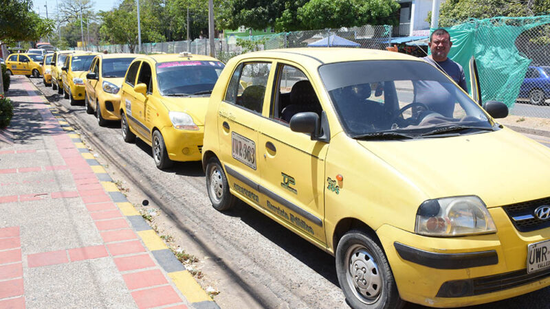 Este es el valor del aumento en tarifas para taxis en Valledupar