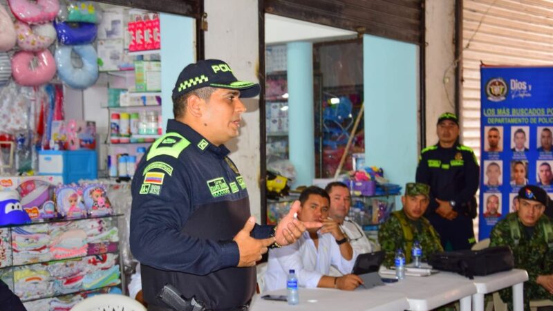 Gobierno de Ernesto Orozco escuchó a comerciantes para garantizar seguridad en el centro de Valledupar