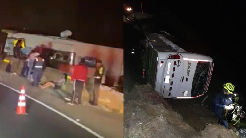 Seis muertos y casi 50 heridos dejan dos accidentes de tránsito de buses turísticos en vías de Antioquia