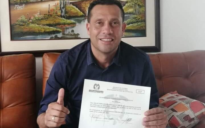 Por varios minutos fue secuestrado el exalcalde de Gónzalez Óscar Osorio