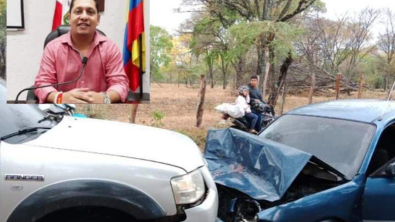 Concejal Wilfrido Ortiz sufrió accidente de tránsito en zona rural de Valledupar