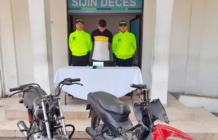 Recuperan dos motocicletas robadas en Valledupar