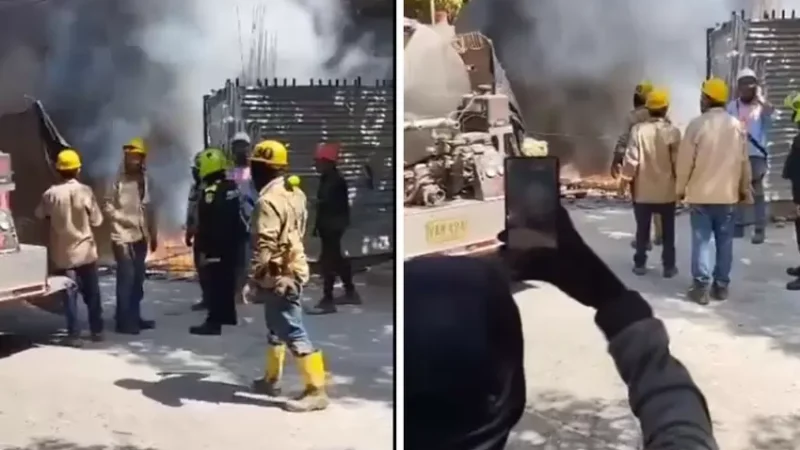 Incendio en el Palacio de Justicia de Valledupar generó pánico
