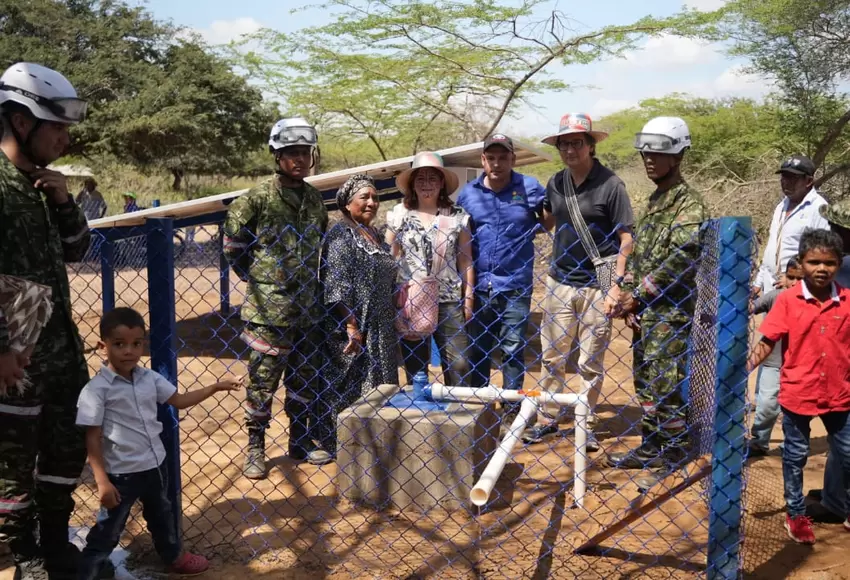 Gobierno entregó pozo de agua para comunidad wayúu en La Guajira